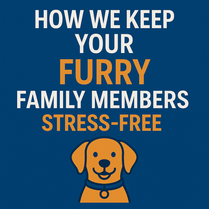 How We Keep Your Furry Family Members Stress-Free